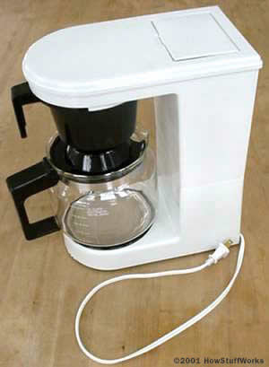 coffee maker, front