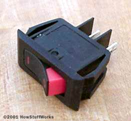coffee maker on-off switch