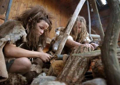 roupa da pre-historia